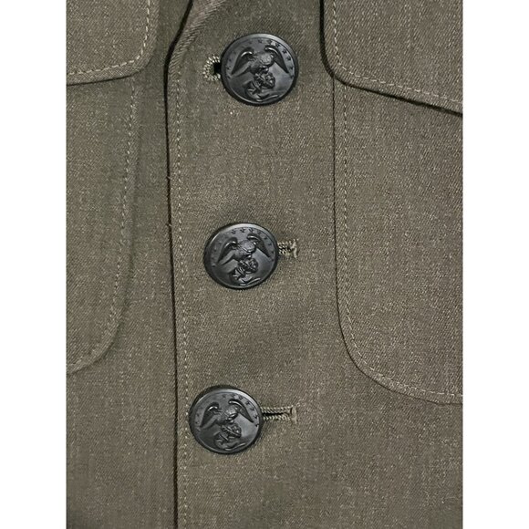 Men’s Military Jacket 37S Crown Clothing DSCP USA Made with Patches SEE ALL - Picture 7 of 16